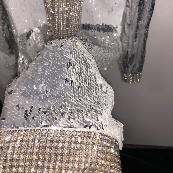 Versailles Custom-made Reversible Sequin Dress - Picture 4 of 7